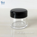 70ml klares AS-Cremeglas mit ABS-Deckel